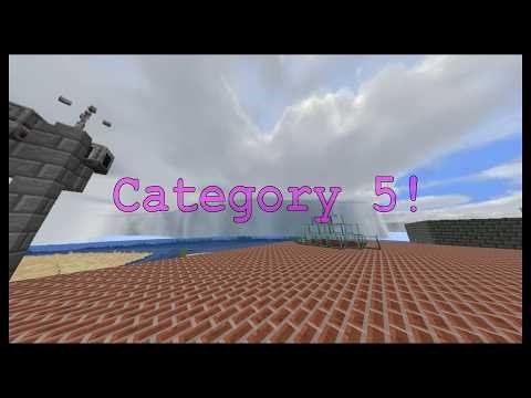 Major Hurricane Hits Northport in Minecraft