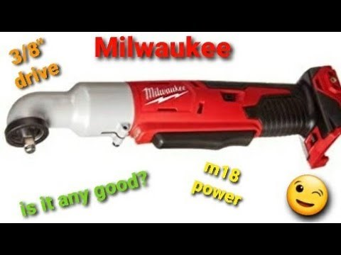 Milwaukee M18 Cordless 2-Speed 3/8" Right Angle Impact Wrench #2668-20