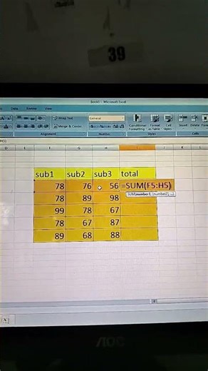 Excel Tricks ALT + = #ExcelTricks #MicrosoftExcel #ExcelTips #ShortcutKeys #short