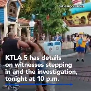 A disturbing dispute inside Disneyland, watch the KTLA 5 News at 10 p.m. for the latest on the police investigation. | KTLA 5 News