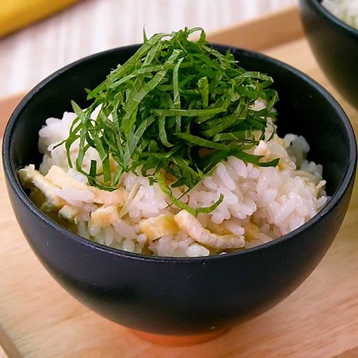 簡単！ 白だしで作る生姜ご飯のレシピ動画・作り方 | デリッシュキッチン