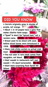 156K views · 777 reactions | Weird Food & Kitchen Facts #foodfacts #funlearning #strangetruths | Amazing Facts | Facebook