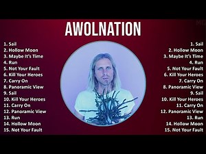 AWOLNATION 2025 MIX Top Hits - Sail, Hollow Moon, Maybe It’s Time, Run
