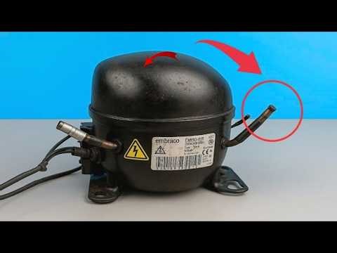 Billions of Welders Don’t Know This! Turn a Refrigerator Compressor intoPowerful Money-Making Tool