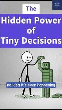 The Tiny Decisions That Are Secretly Shaping You #psychology #motivation #psychologyfacts