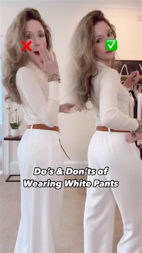 Don’t Ruin Your White Pants Outfit! #styletips #whitepants #summerfashion