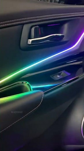 Toyota Harrier Ambient LIght Upgrade