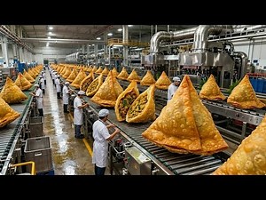 Inside the Samosa Factory | Mass Production of Crispy Samosas | How It’s Made