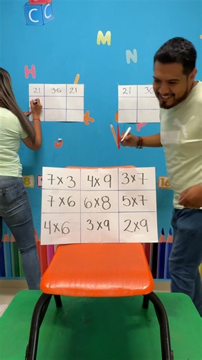 Tablas de multiplicar 🙋🏽‍♂️🙋🏻‍♀️❤️ | El Mundo del Aprendizaje