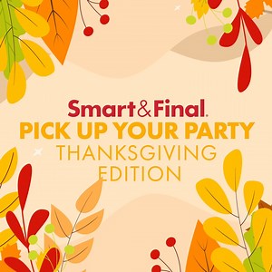 30K views · 90 reactions | Get ready to feast! Pick up delicious sides, desserts, and party supplies to plan the perfect Thanksgiving menu. Add your must-have items to your   https://bit.ly/46kA6ft | Smart & Final | Facebook
