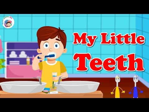 My Little Teeth - English Poem For Kids | Nursery Rhymes|| Nageen Learning Hub | Kids Video