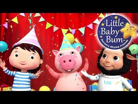 Party Time Song | Nursery Rhymes for Babies by LittleBabyBum - ABCs and 123s