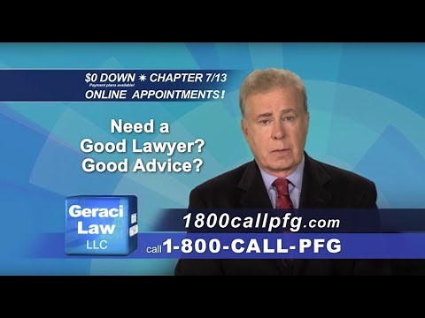 Bankruptcy Attorney Peter Francis Geraci - 1-800-CALL-PFG