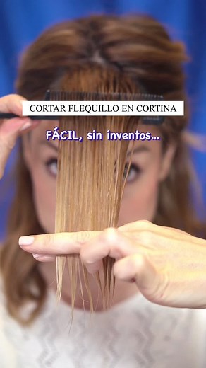 TUTORIAL CORTAR FLEQUILLO EN CORTINA (Fácil, sin giros ni inventos) 🌸No me corta el flequillo ni Dios hace años😂, lo he llevado de todas las formas del mundo y SIEMPRE me lo he cortado yo. Tengo una mata de pelo bastante notable, una mitad de la cabeza con mucha más cantidad que otra, un remolino gigante en el lado izquierdo del flequillo…etc Claramente, sólo me sé mis taras yo y nadie me las va a tratar como yo misma me lo hago (me he repasado mil veces flequis de peluquería hasta que ya un d