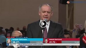 Zuzane Čaputovej prišiel zagratulovať prezident SR Andrej Kiska