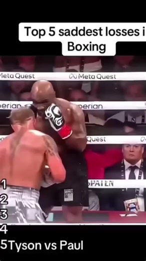 Saddest losses in Boxing