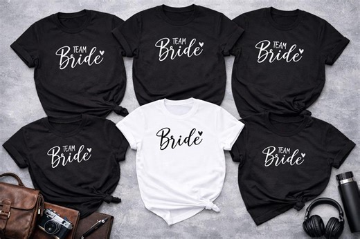 Bride Squad Shirts, Bachelorette Party Printed T Shirts, Wedding Party Tee, Bridal Crew Tops, Hen Party Outfit, Bride to Be Gifts - Etsy