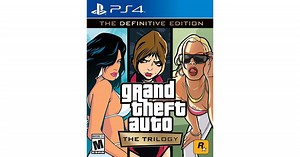 PS4 Grand Theft Auto Trilogy The Definitive Edition Game