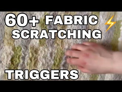 ASMR | Fabric & Carpet Scratching | Fast and Aggressive | Lofi | Camera Tapping | No Talking