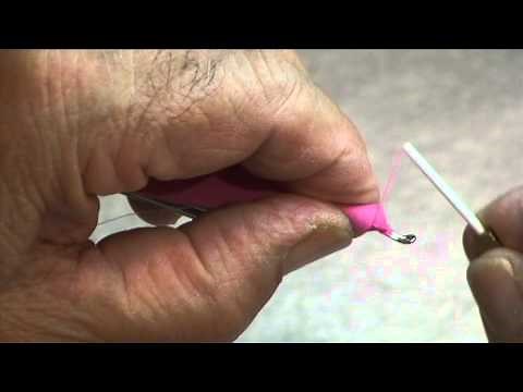 Tying the Gurgler on a Norvise