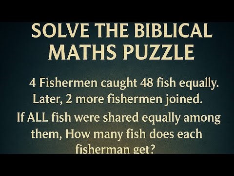 Bible maths puzzle