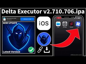 (New Update) Delta Executor iOS v2.710.706.ipa For iPhone & iPad | Delta iOS Exploits [Latest 2026]