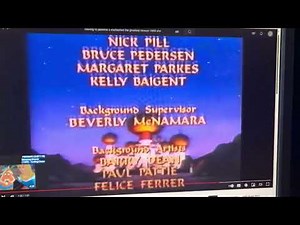 Aladdin End Credits 1994/2005