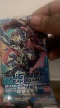 Digimon Pack opening Ep 2 “Release special booster 1.5v” #trending #youtubeshorts #explorepage