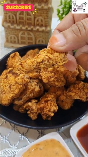 Chicken Popcorn Made by Yasmeen khan|Crispy & Easy Chicken popcorn recipe video#200#chickenpopcorn