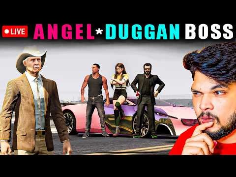 Live With DUGGAN BOSS Daughter Angel🔥GTA 5 Server Live Stream ! ‪@PaimonGamerz‬ 😱Techno Gamerz