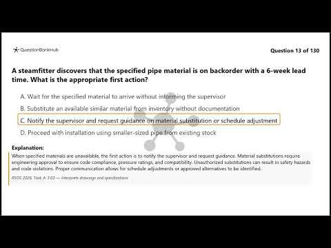 Steamfitter/Pipefitter Red Seal Exam Prep: 130 Practice Questions with Answers & Explanations