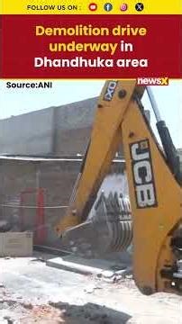 SHOCKING! Massive Demolition Drive Underway In Ahmedabad Gujarat