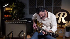 Two 12-watt power amps (that feed each speaker individually) pave the way to great sounds with Magnatone's new 2x10 Panoramic Stereo combo. https://goo.gl/W38v17 | reverb.com