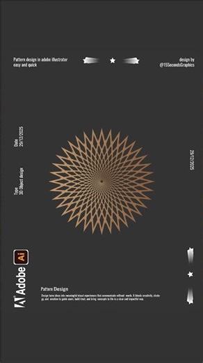 Illustrator Tips: Flower Design In Adobe Illustrator | Design Tips #flowerdesign #15secondsGraphics