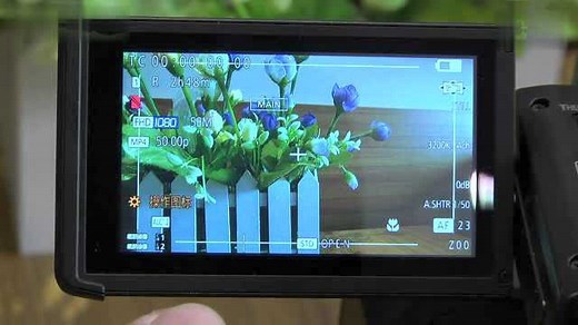 松下AG-UX90MC摄像机主要功能演示