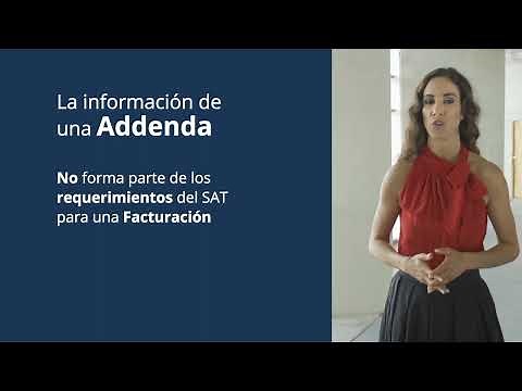 ¿Sabes qué es una Addenda?