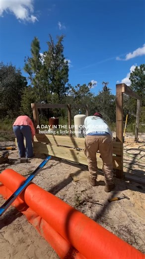 1.7K views | A little side project we tackled in between working on the pole barn ⛲️. All that’s left is roofing it! #wellwater #welldrilling #wellhouse #homesteadproject | Barndo.Homestead | Facebook