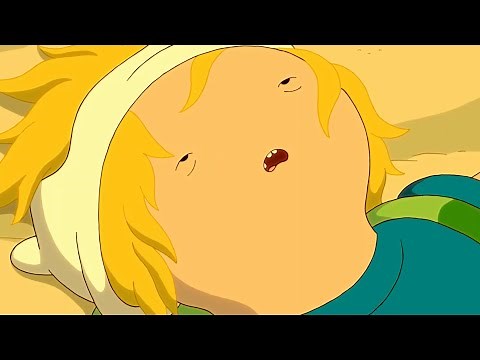 every episode finn shows his hair S1-10