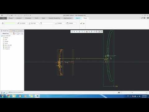 How to Copy/Resize your sketch in Creo/Pro Engineer