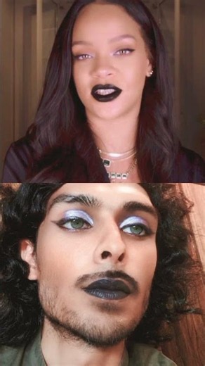 Recreated this glamorous eye makeup look Of Rihanna ‪@rihanna‬ ‪@fentybeauty‬