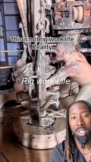 Oil Rig Safety 🥴 #bluecollar #oilfield
