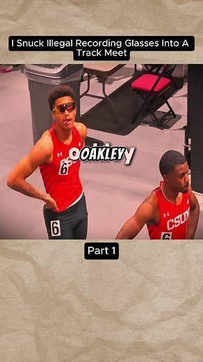 Sneaking Illegal Recording Glasses Into a Track Meet