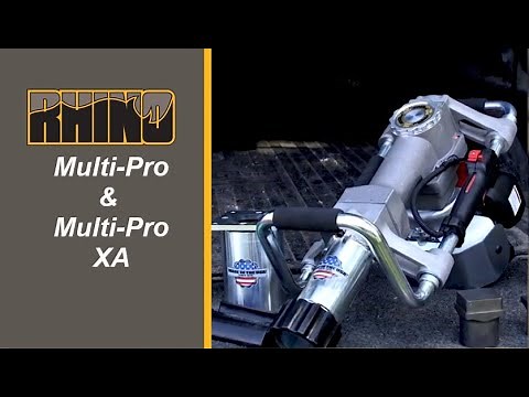 Rhino Multi-Pro and Multi-Pro XA: Versatile Post Drivers for Professional Installers