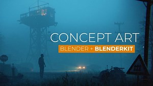 很好的Blender场景搭建流程分解教程_哔哩哔哩_bilibili