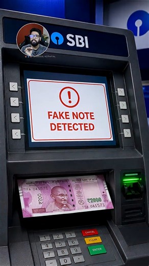 How ATM Detects Fake Notes?