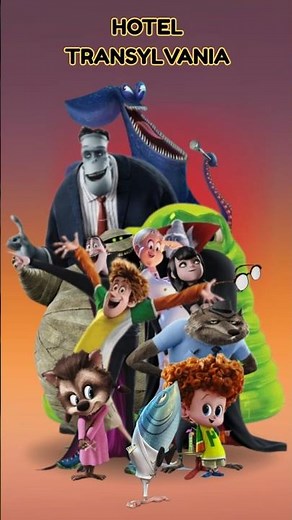 Hotel Transylvania Character Names 🧛#hoteltransilvânia #hoteltransylvania2