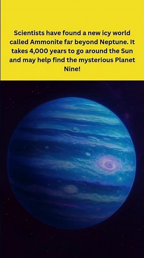4,000-Year Orbit! Scientists Discover Mysterious Frozen World — Ammonite!