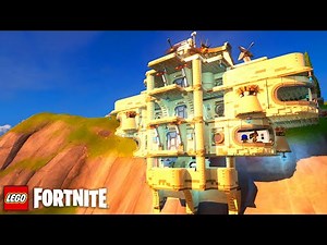 Lego Fortnite Star Wars Tutorial Command Post Rebel Base on a Cliff | Star Wars Set