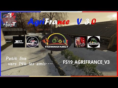 FS19 MAP AGRIFRANCE V3