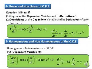 Ordinary Differential Equations